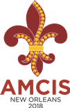 logo for AMCIS 2018
