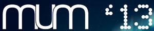 logo for MUM 2013